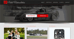 Desktop Screenshot of peeteproductions.com